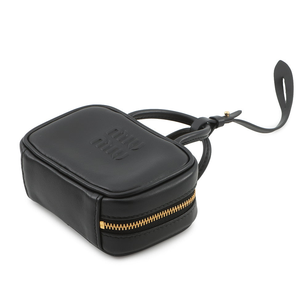 MIUMIU Micro Bag Bag Charm Black5NR036_2F8W_F0002 Leather