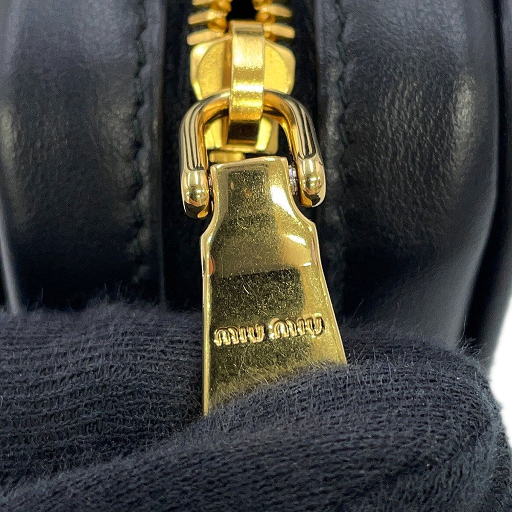 MIUMIU Micro Bag Bag Charm Black5NR036_2F8W_F0002 Leather