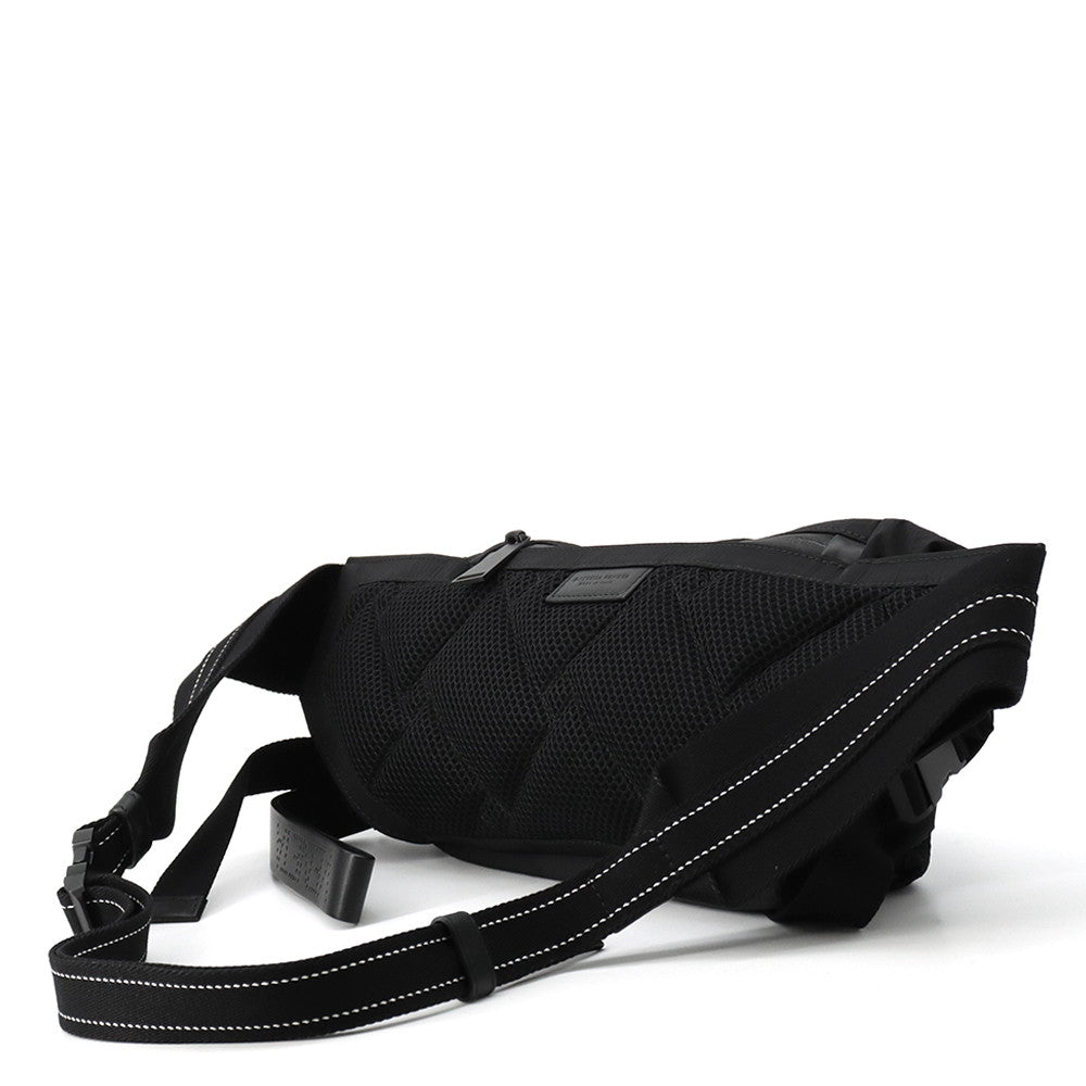 Bottega Veneta Mesh Waist Bag Black/Blue574353 Nylon
