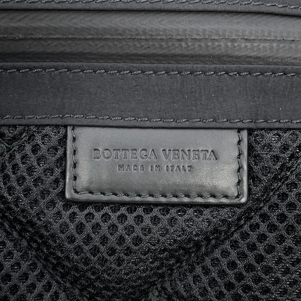 Bottega Veneta Mesh Waist Bag Black/Blue574353 Nylon