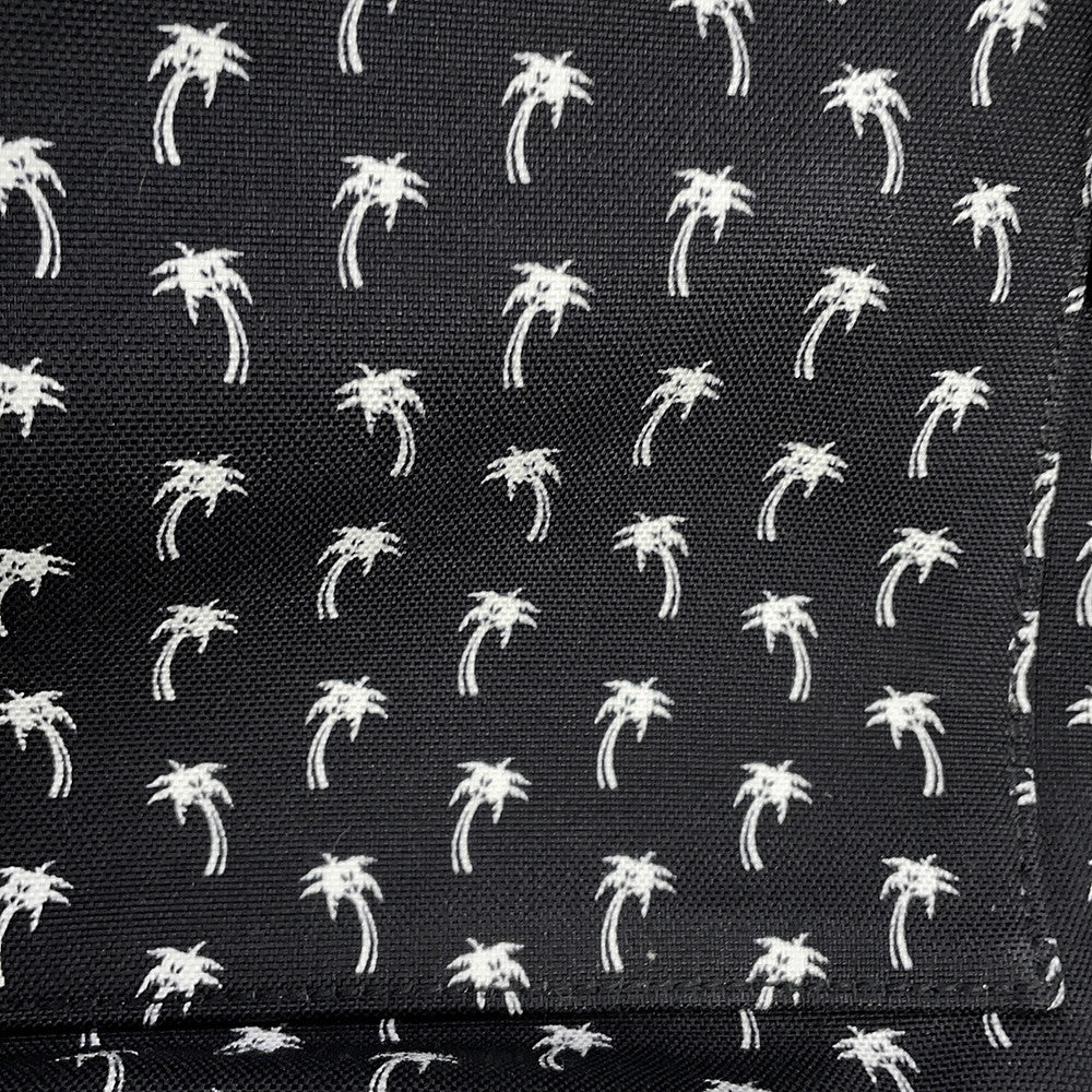 SAINT LAURENT PARIS Printed Bucket Bag One Shoulder Bag Black/White553969HPQ1E1070 Canvas Leather