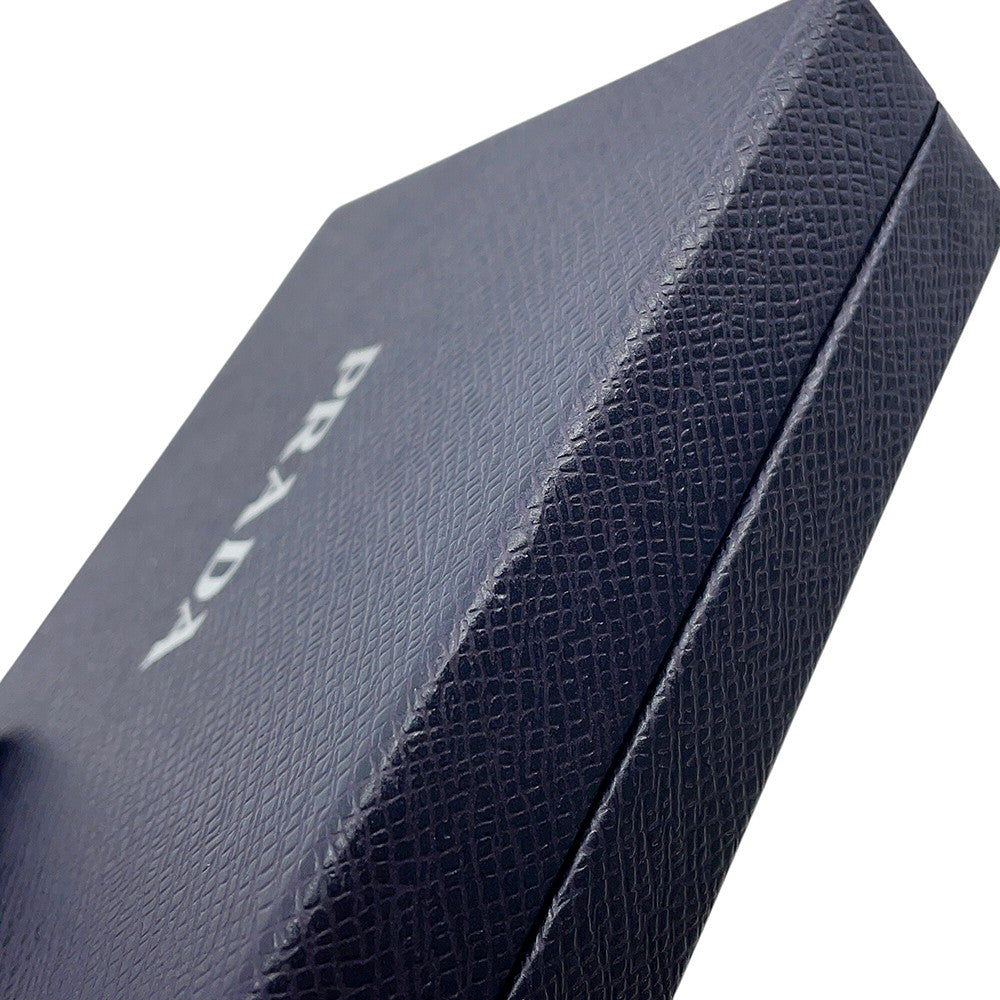 PRADA Card Case Beige1MC122 Leather
