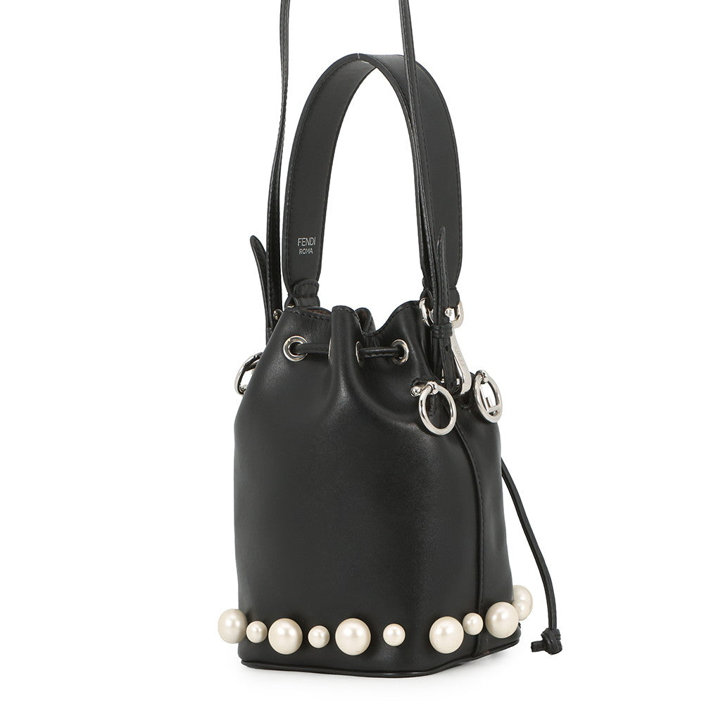 FENDI Mini Montresor 2WAY Bag Black8BS010 Leather