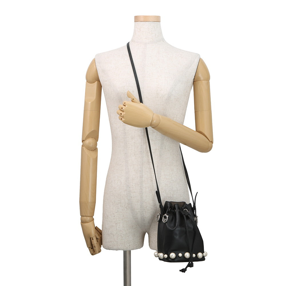 FENDI Mini Montresor 2WAY Bag Black8BS010 Leather
