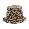 Dior Leopard Pattern Oblique Reversible Bucket Hat Size 58 Beige/Brown14LEO923I134 Polyester46% Cotton46% Polyurethane8%