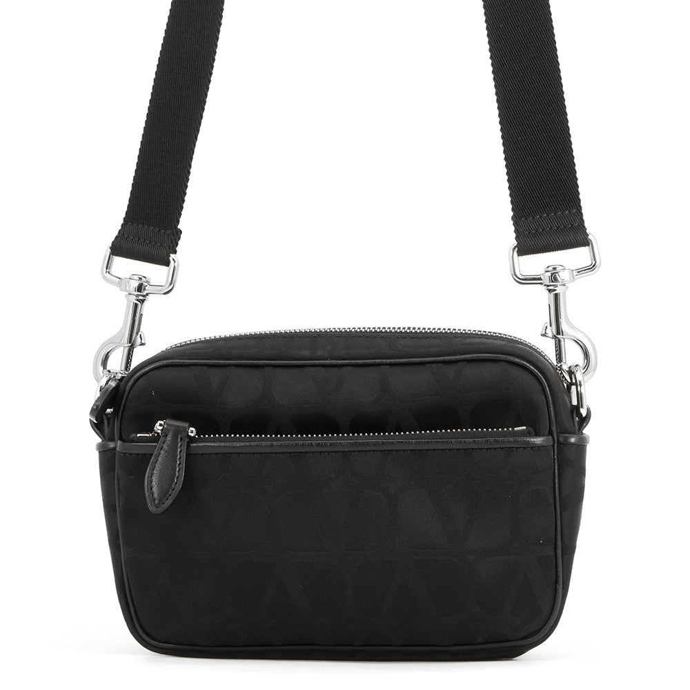 Valentino Garavani Iconograph Shoulder Bag Black5Y2B0C50CSH_M30 Canvas Leather