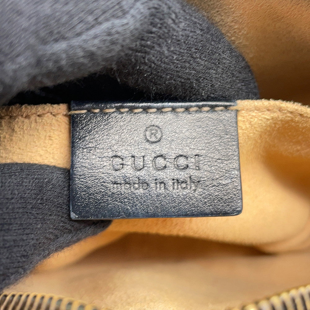GUCCI GG Marmont Shoulder Bag Black634785 525040 Leather