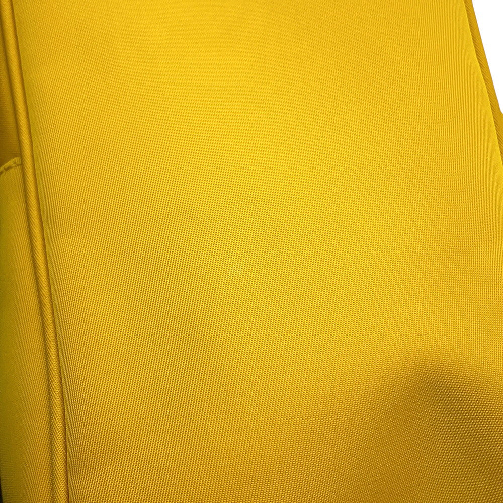 FENDI Bucket Shoulder Bag Yellow7AS056 AG0P Nylon Leather