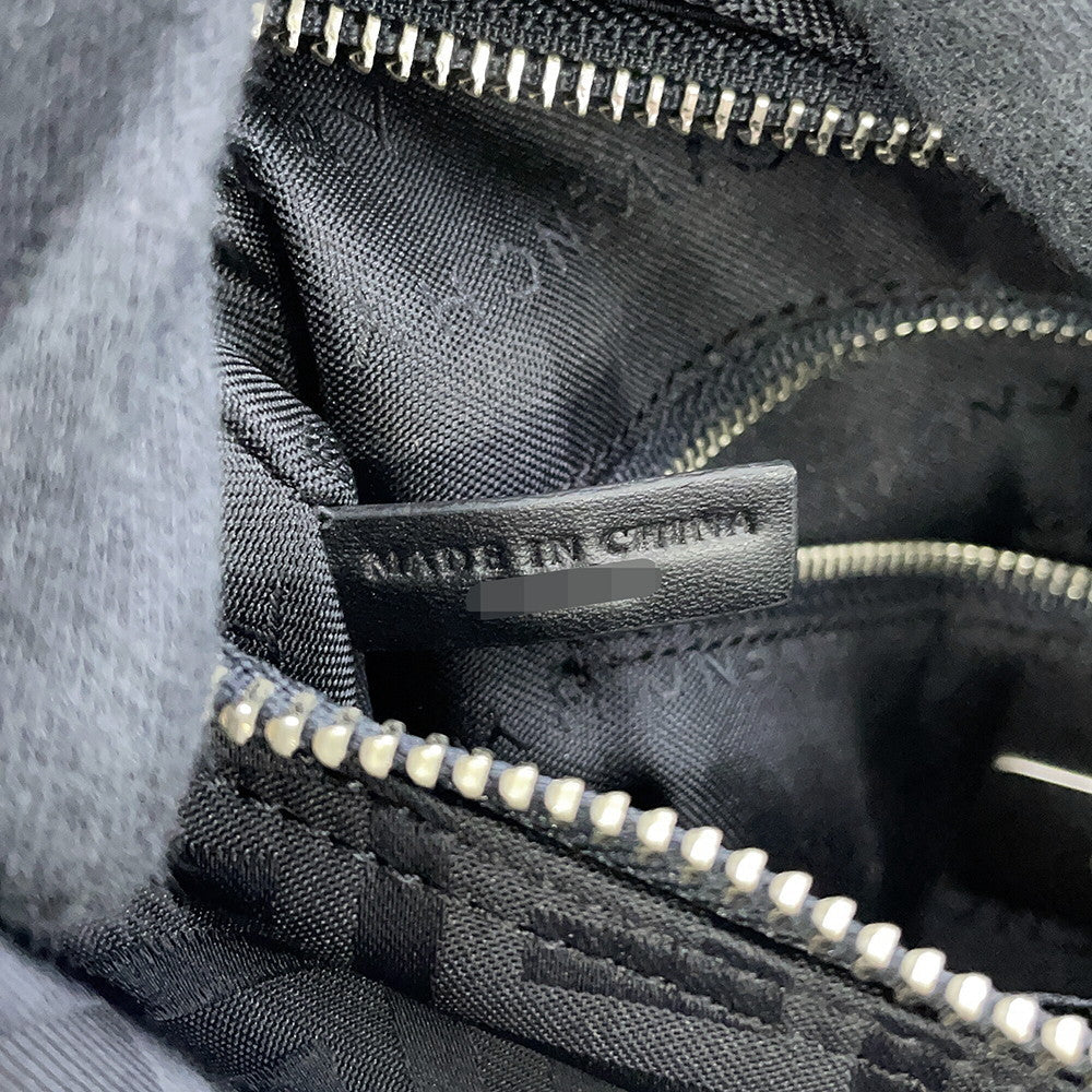 Givenchy 4G Logo Shoulder Bag Black Nylon Canvas