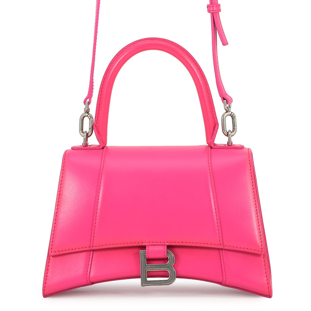 BALENCIAGA Hourglass Small 2WAY Bag Pink593546 Leather