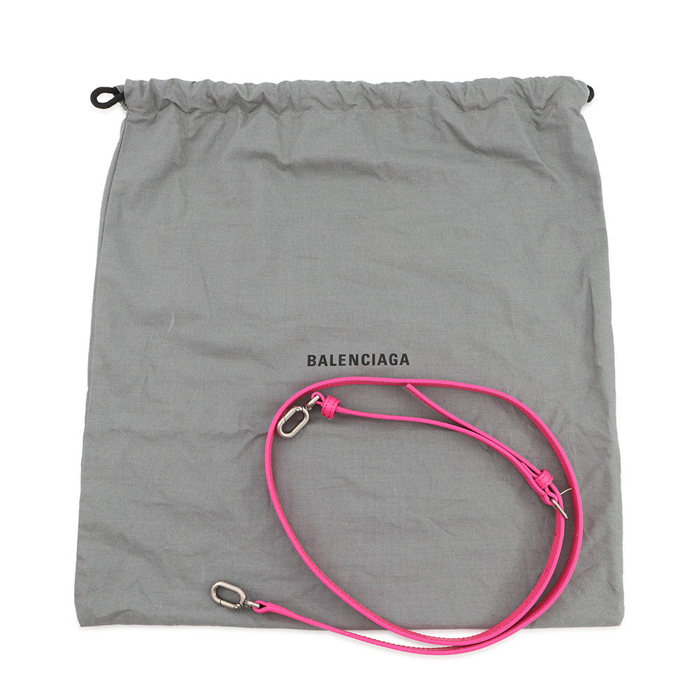 BALENCIAGA Hourglass Small 2WAY Bag Pink593546 Leather