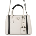 PRADA Galleria 2WAYBag White/Black1BA863 Leather