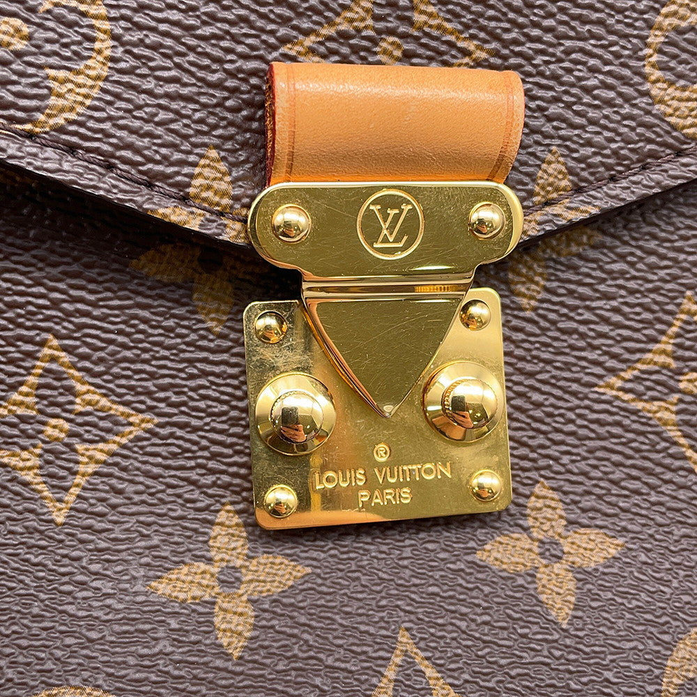 LOUIS VUITTON Pochette Metis BrownM44875 Monogram Size MM