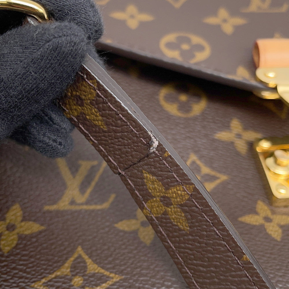 LOUIS VUITTON Pochette Metis BrownM44875 Monogram Size MM