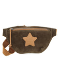 GUCCI Children's Waist Bag Khaki/Brown502095 Corduroy Leather