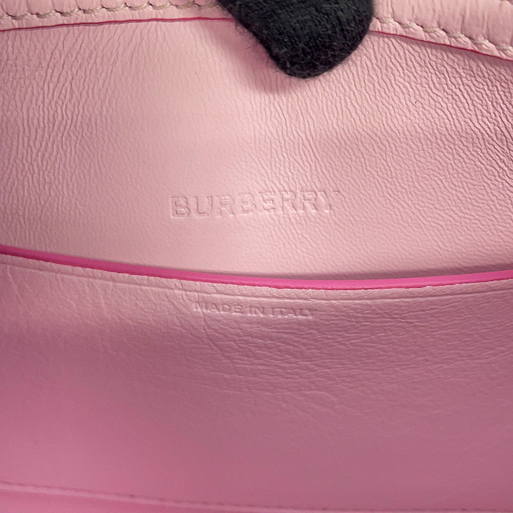 BURBERRY Olympia ChainShoulder Bag Pink80430821 Leather Size Mini