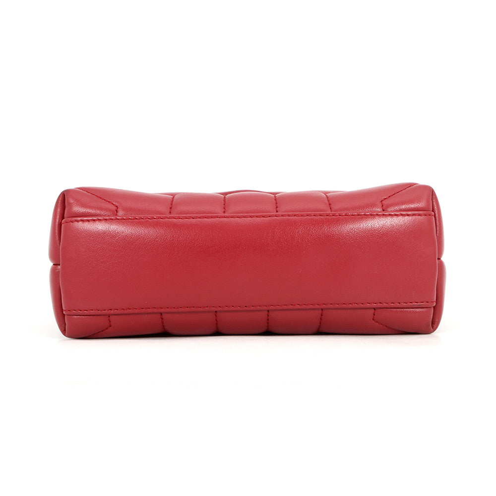 SAINT LAURENT PARIS Loulou Toy Bag Red467072 Leather
