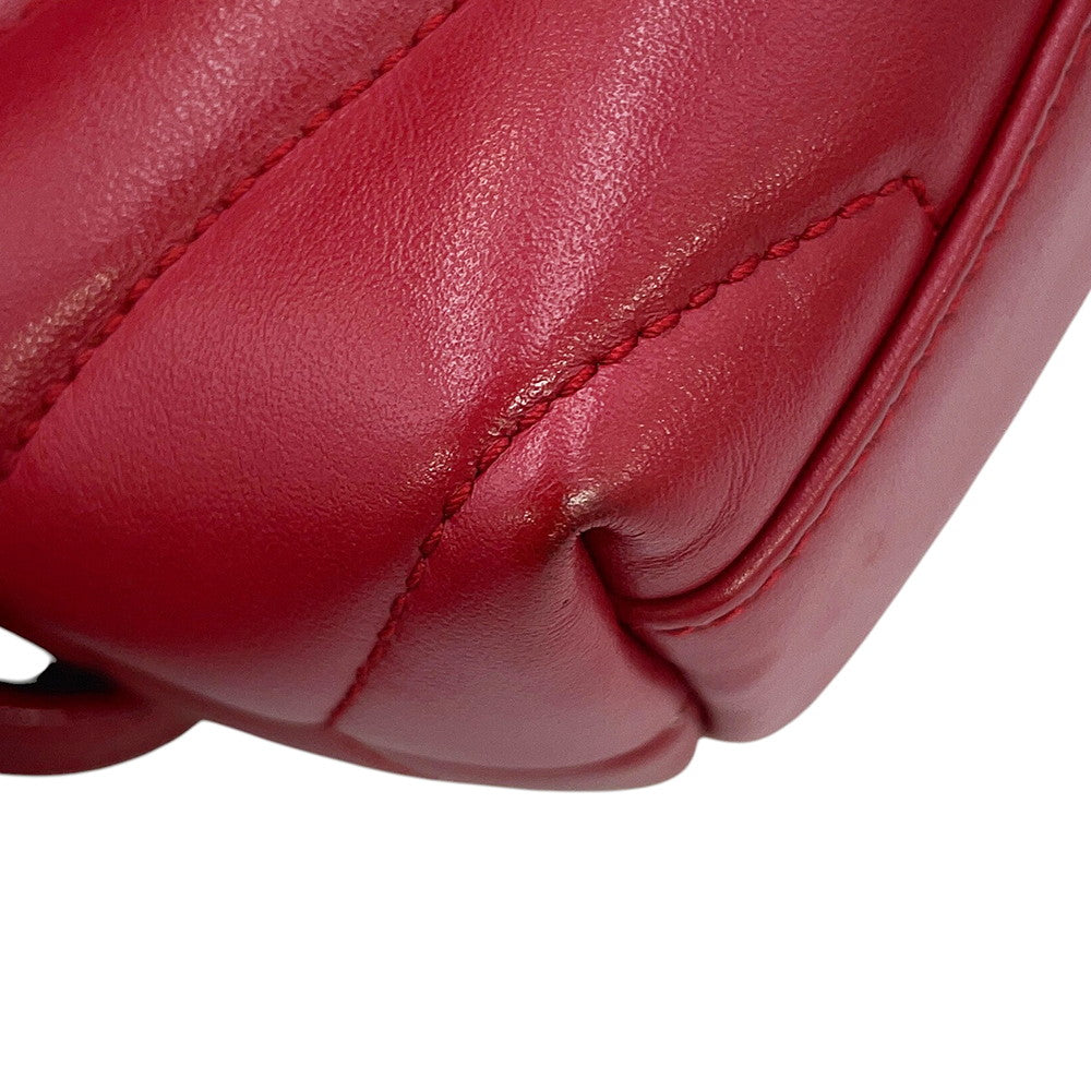 SAINT LAURENT PARIS Loulou Toy Bag Red467072 Leather