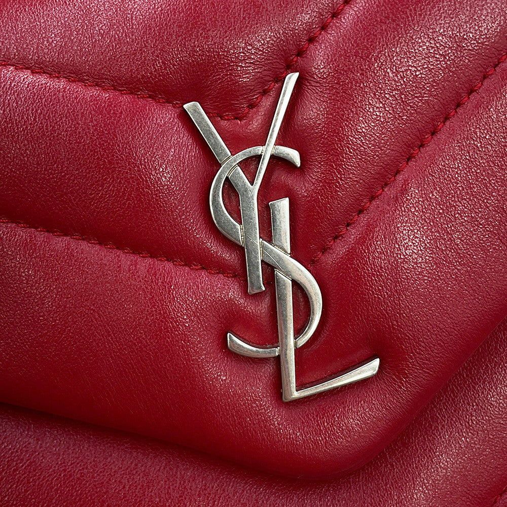 SAINT LAURENT PARIS Loulou Toy Bag Red467072 Leather