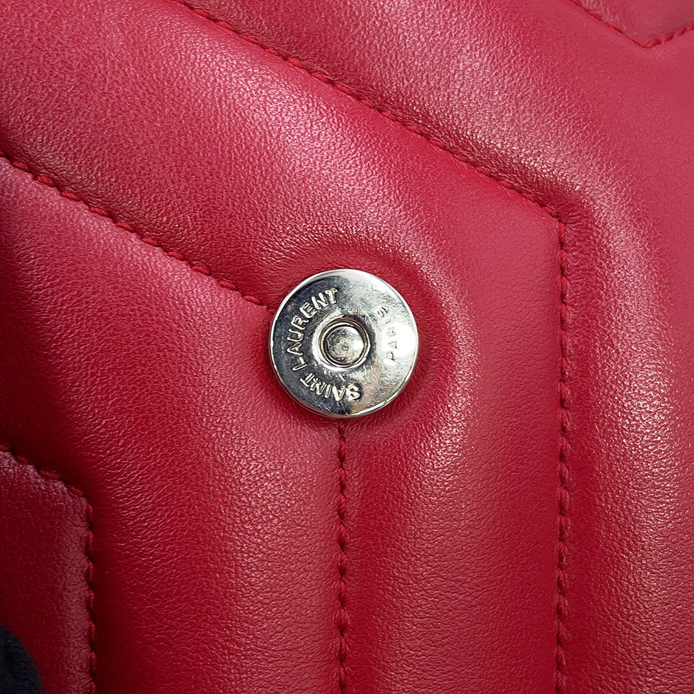 SAINT LAURENT PARIS Loulou Toy Bag Red467072 Leather