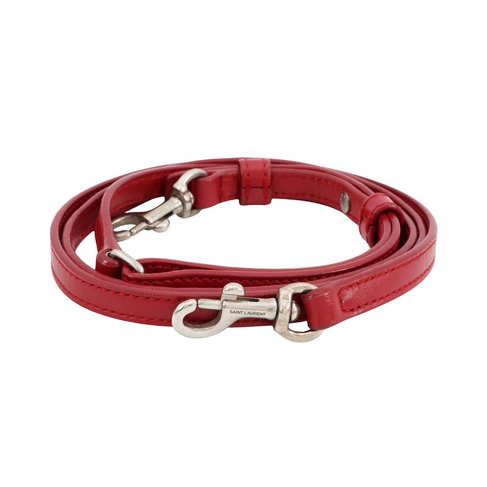 SAINT LAURENT PARIS Loulou Toy Bag Red467072 Leather