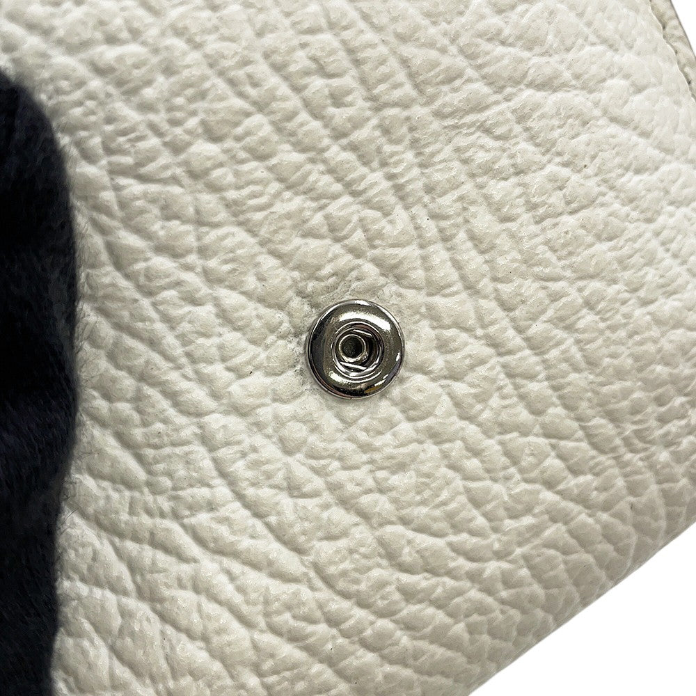 Maison Margiela Maison Margiela 4-Stitch Tri-fold Wallet WhiteSA3UI0010P4455T1003 Leather