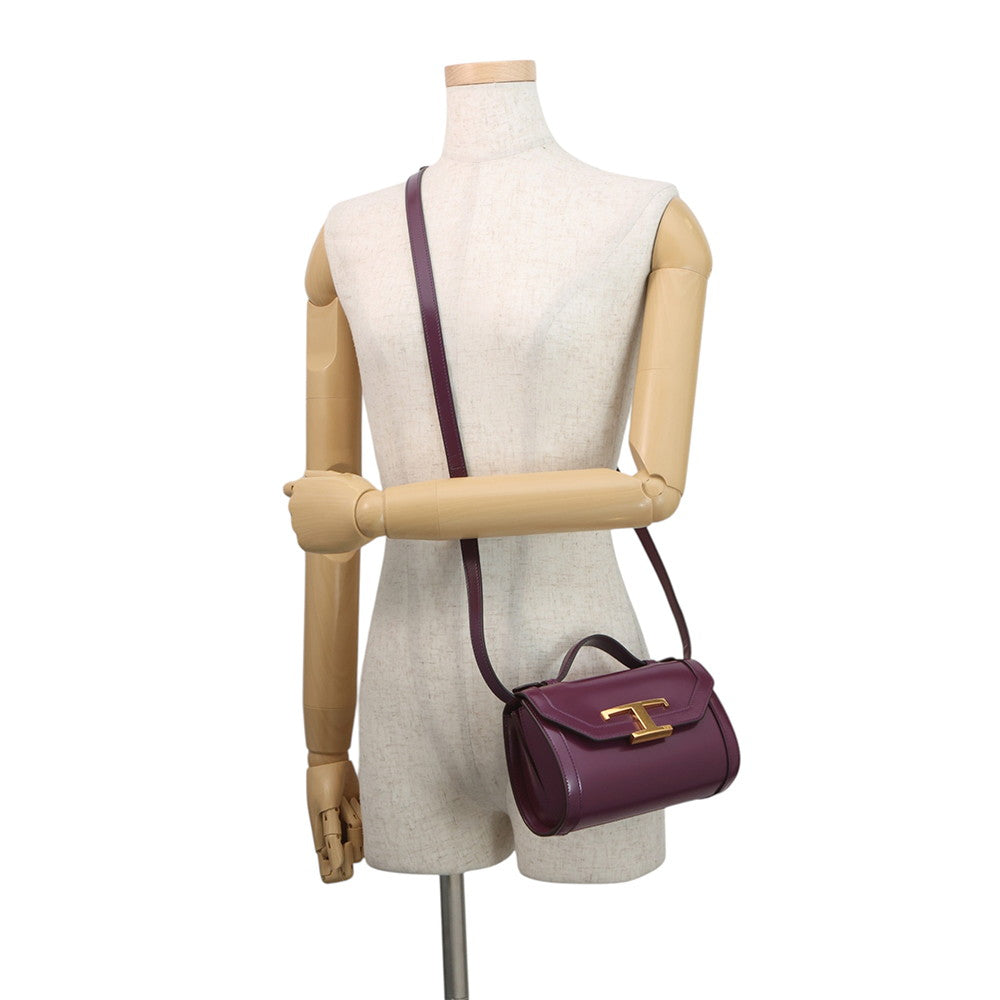 TOD’S TTimeless Shoulder Bag PurpleBWTSPB0000GT7L232 Leather
