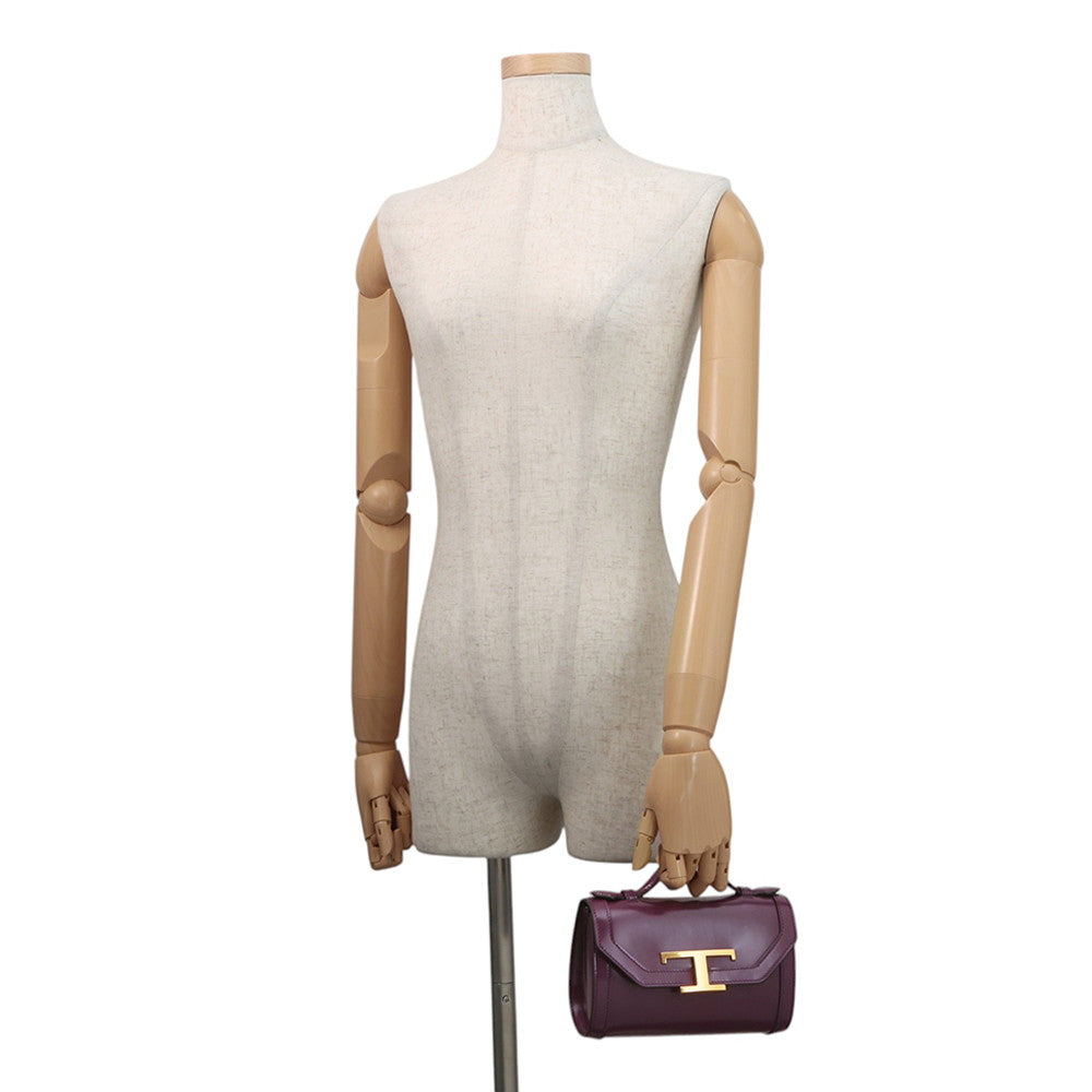 TOD’S TTimeless Shoulder Bag PurpleBWTSPB0000GT7L232 Leather