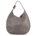 JIMMY CHOO STEVIE NAP One-Shoulder Bag Gray Leather