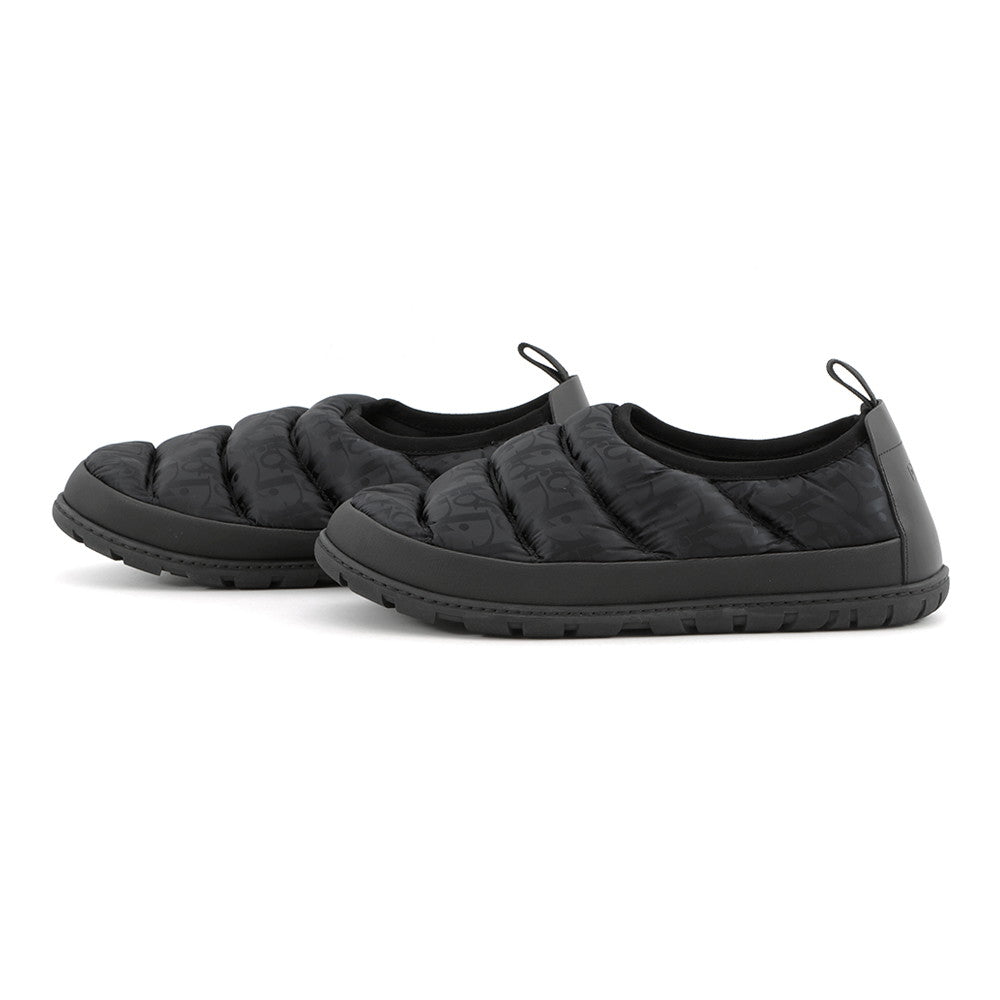Dior Snow slippers, slip-ons Navy3SA089ZHN Nylon Leather Size 43