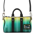 LOUIS VUITTON Keepall Green/YellowM59949 Damier stripe Size XS