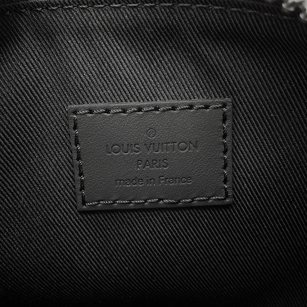 LOUIS VUITTON Keepall Green/YellowM59949 Damier stripe Size XS