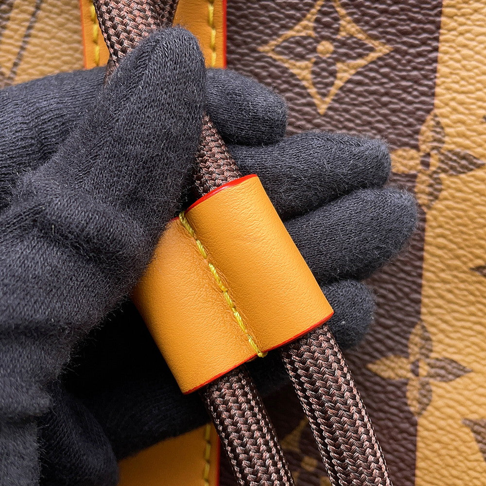 LOUIS VUITTON Randonnee Messenger NIGOCollaboration BrownM45968 Monogram stripe