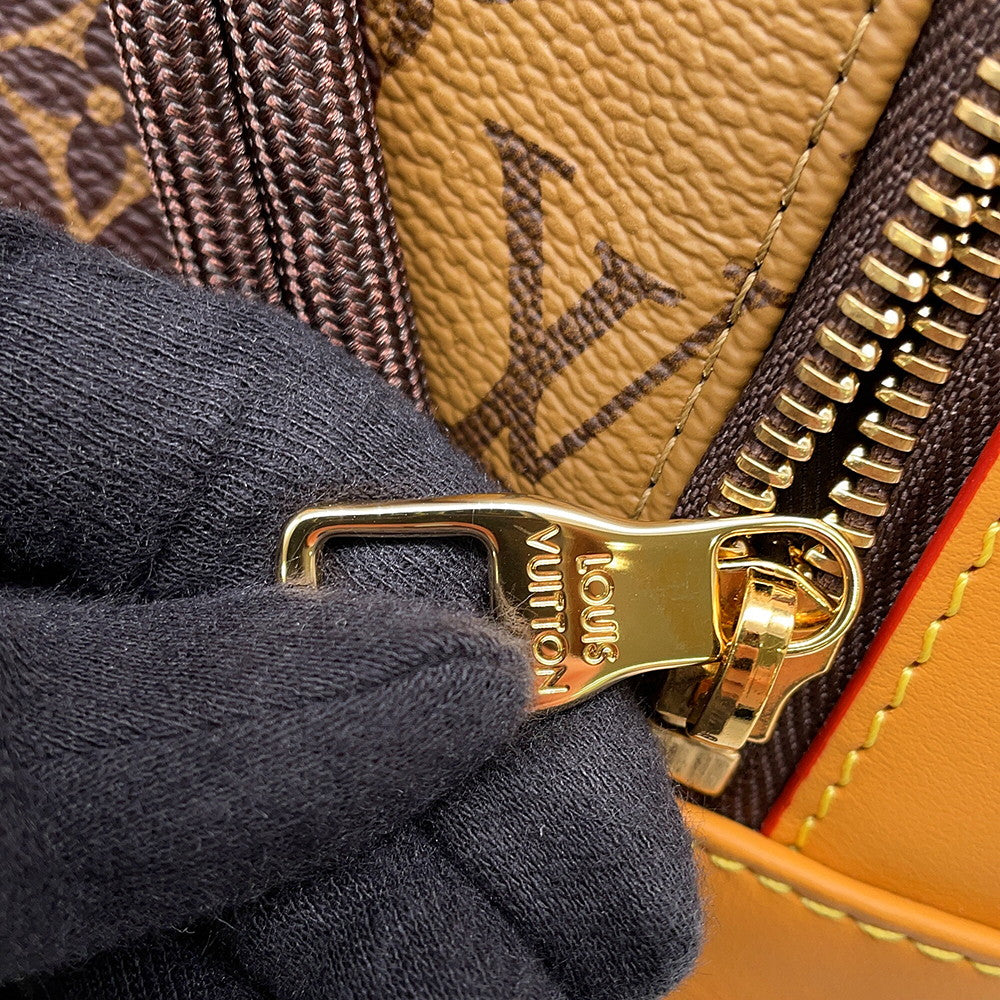 LOUIS VUITTON Randonnee Messenger NIGOCollaboration BrownM45968 Monogram stripe
