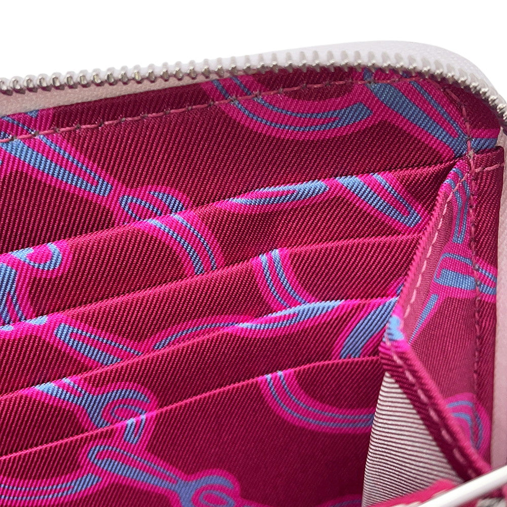 HERMES Azap Long silk in Grease pail Epsom