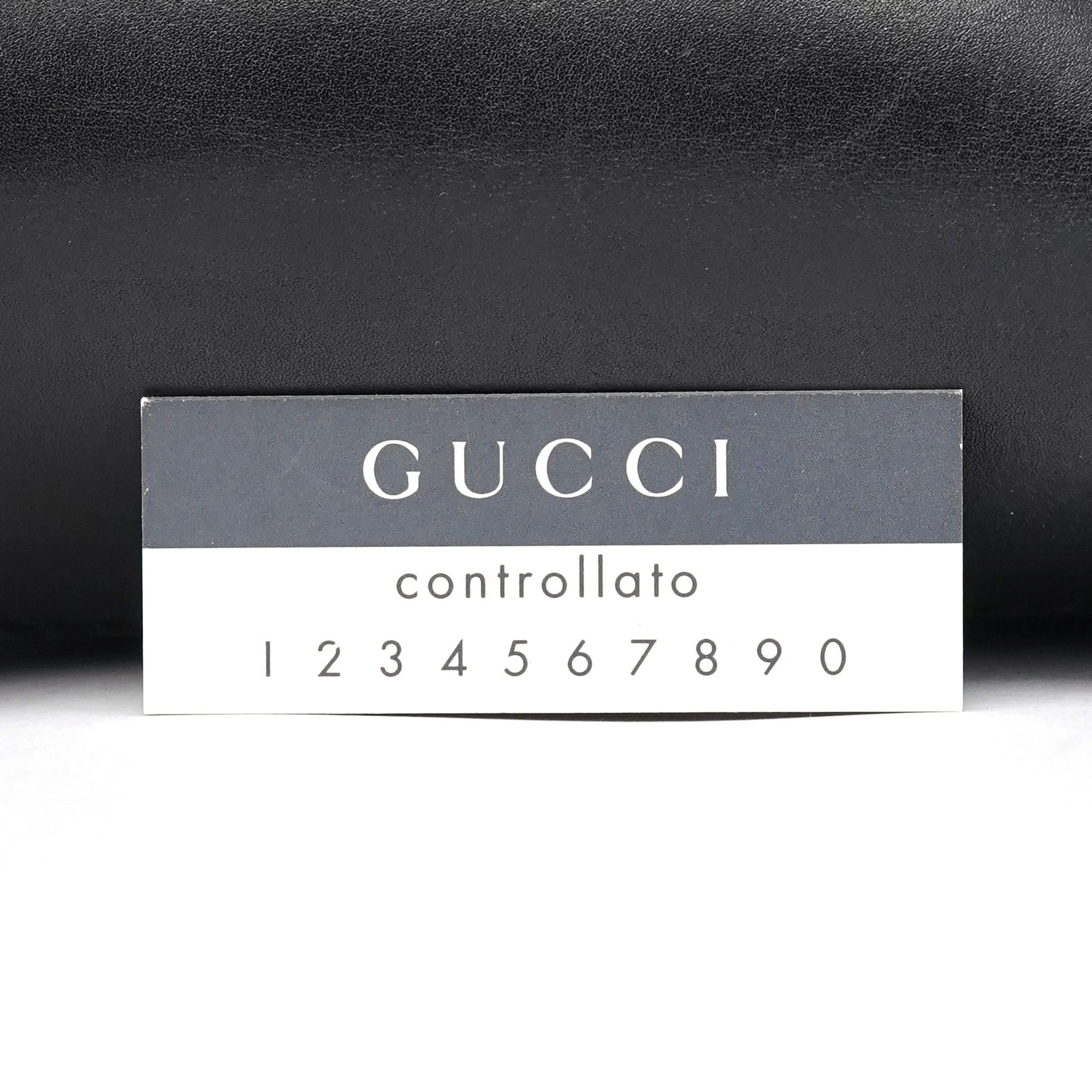 101919 Black Leather Ring Handle Tote Bag