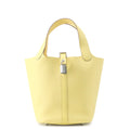 HERMES Picotin Lock Limoncello Taurillon Clemence Size PM