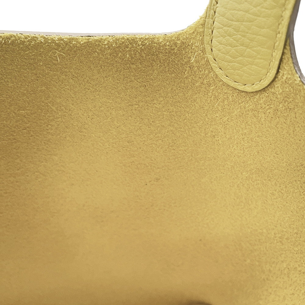 HERMES Picotin Lock Limoncello Taurillon Clemence Size PM