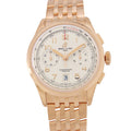 BREITLING Premier B01 Chronograph W42mm 18K Pink Gold Cream DialRB0145371G1R1