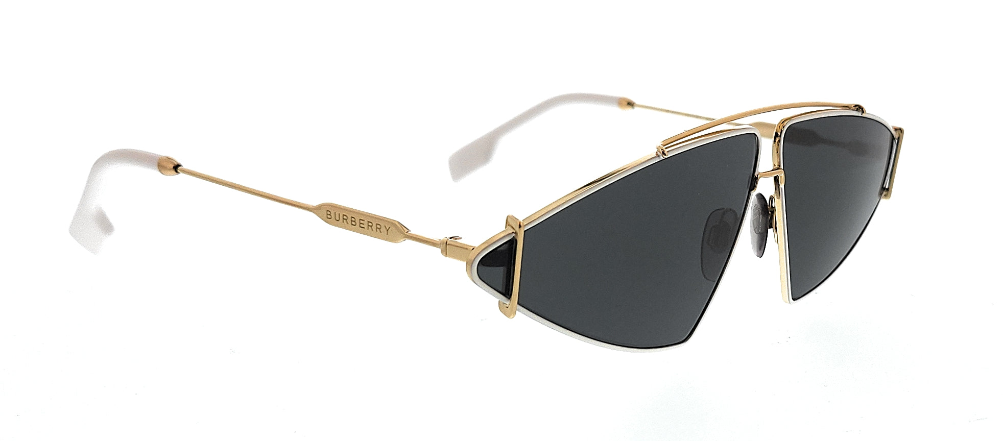Burberry Gold Cateye 0BE3111 101787 Sunglasses