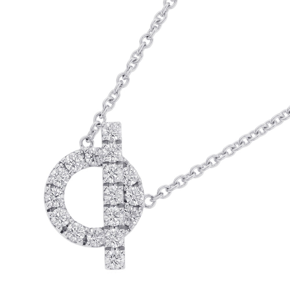 HERMES Pendant 《Finesse》H219310B 00 18K White Gold
