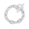 HERMES Chaine d'Ancre Bracelet 12 frames Size GM SV925