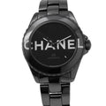 CHANEL J12 Wanted De CHANEL W38mm Ceramic Stainless Steel Black DialH7418