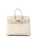 HERMES Birkin Craie Togo Leather Size 25