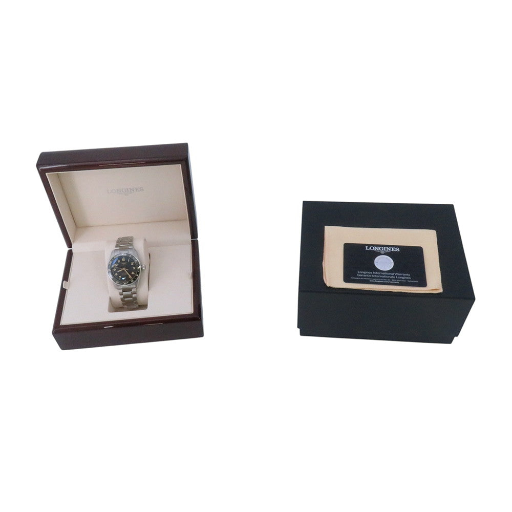 LONGINES Spirit Zule Time W39mm Stainless Steel Anthracite DialL3.802.4.63.6