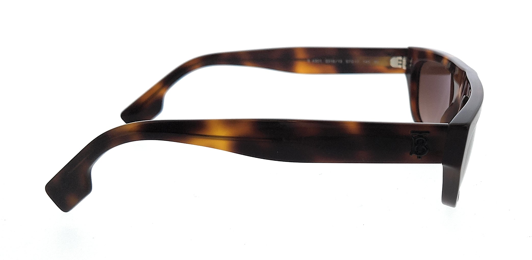 Burberry Light Havana Rectangular 0BE4301 331613 Sunglasses