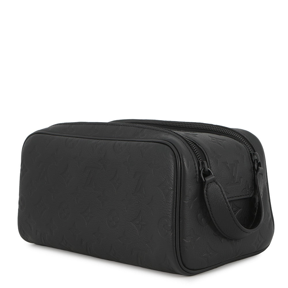 LOUIS VUITTON Dopp Kid Ultra BlackM12645 Monogram Shadow