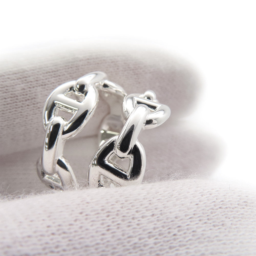 HERMES Chaine d'Ancre Double Row Ring Size 52/#12 SV925