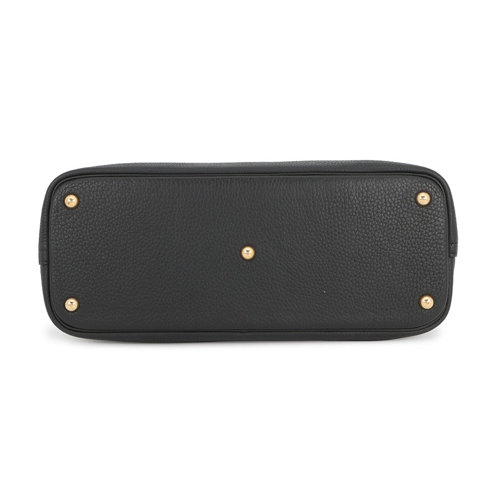 HERMES Bolide Black Taurillon Clemence Size 35
