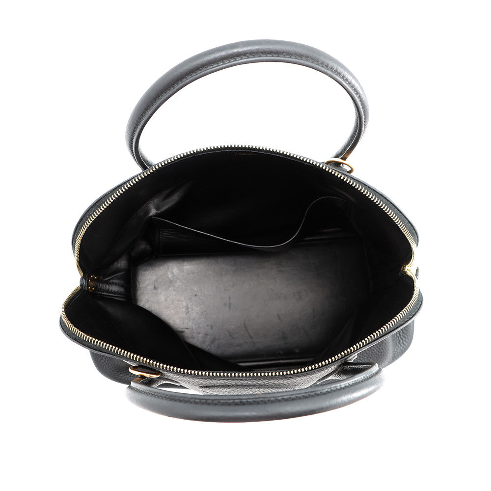 HERMES Bolide Black Taurillon Clemence Size 35